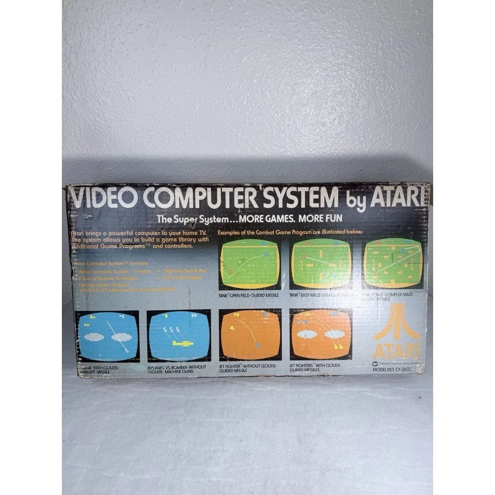 RARE Atari CX-2600 Video Computer System Game Console
